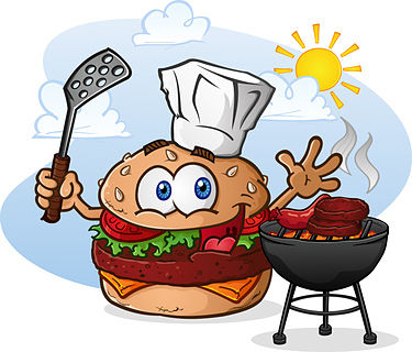 Burger Recipes Cartoon Hamburger