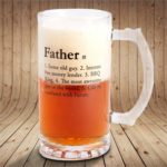 Beer and BBQ Gifts - Fathers Stein Beer Glass