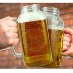 Beer and BBQ Gifts - Mason Jar Giant 2 Litre Beer Stein